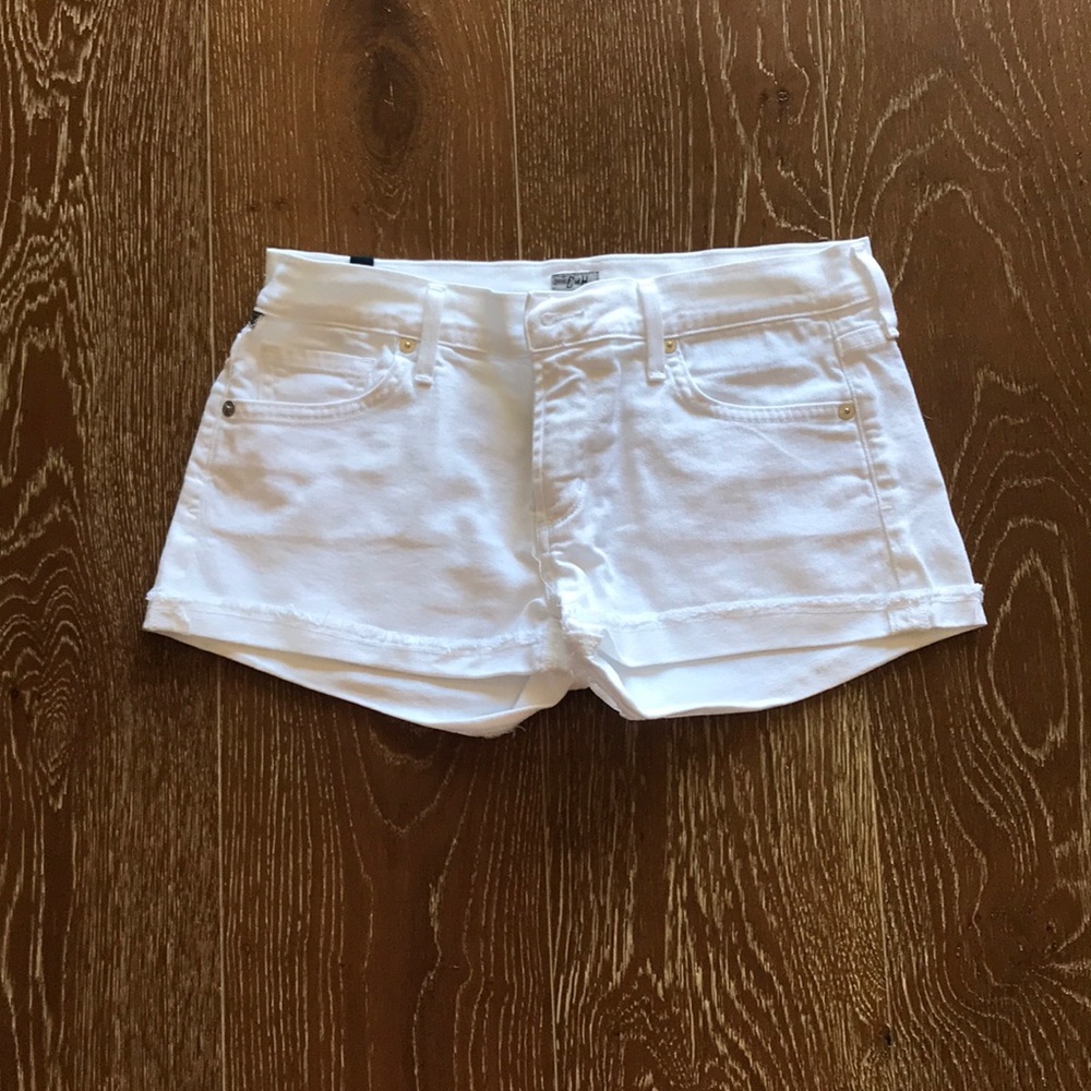 White shorts